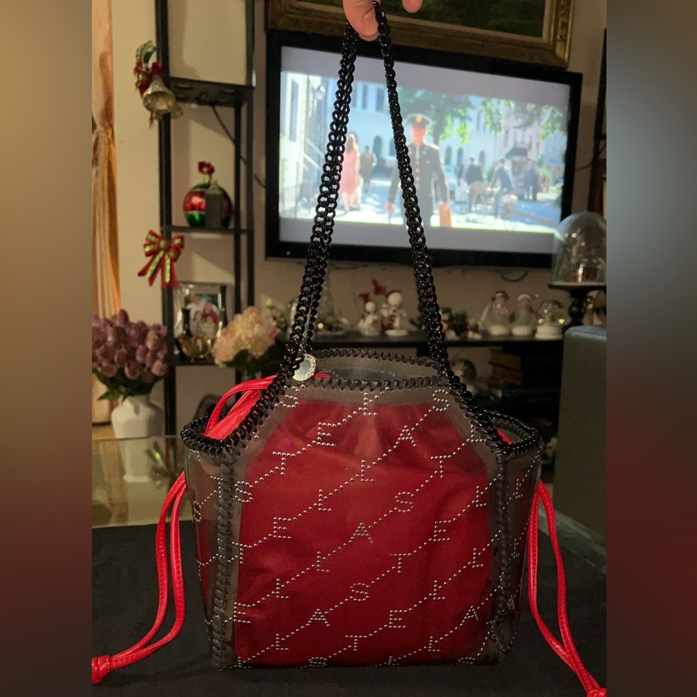 Stella McCartney Falabella PVC (transparent)Shoulder Bag